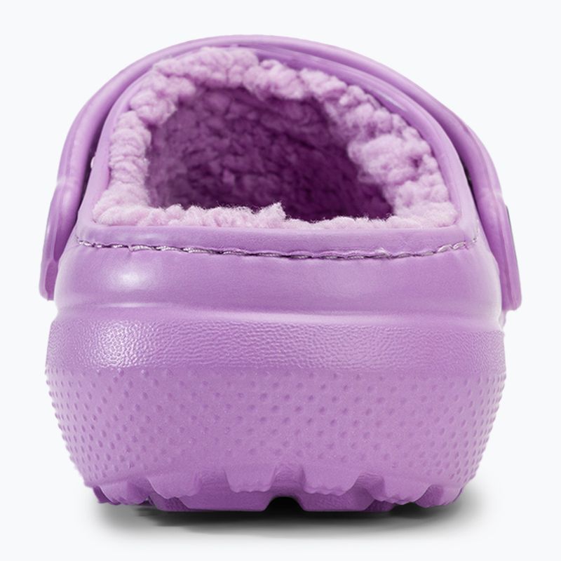 Papuci pentru copii Crocs Classic Lined orchid 7