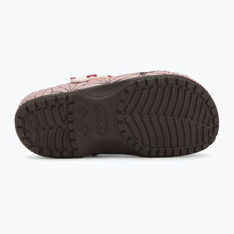 Șlapi Crocs Classic Demon Slayer espresso 5