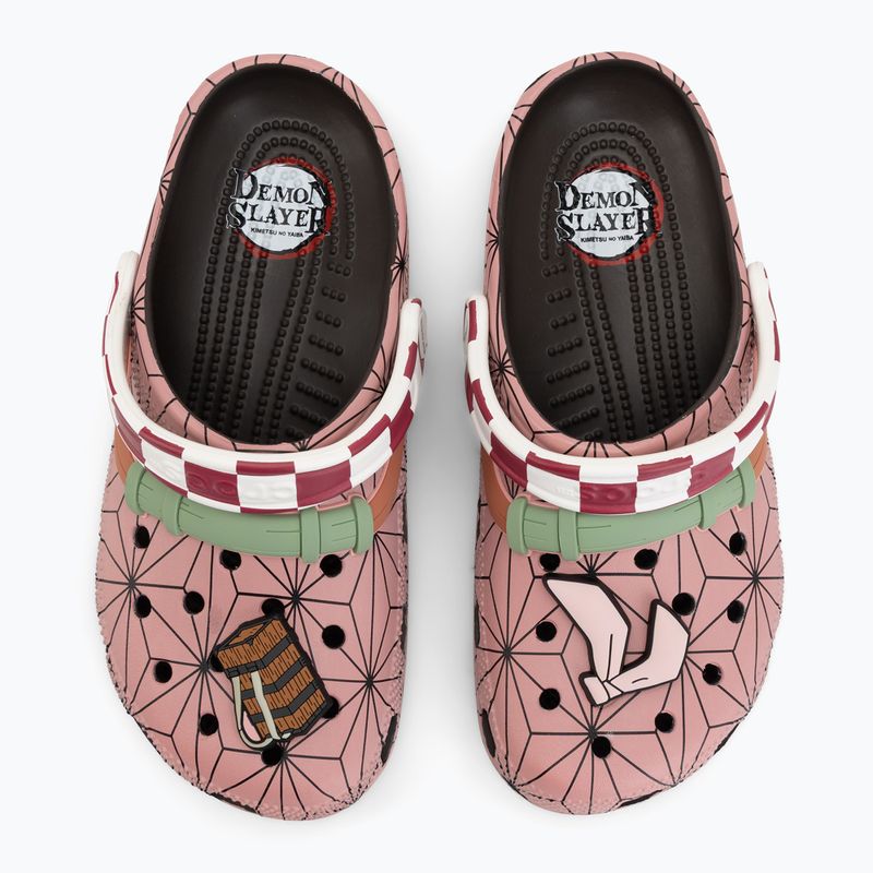 Șlapi Crocs Classic Demon Slayer espresso 6