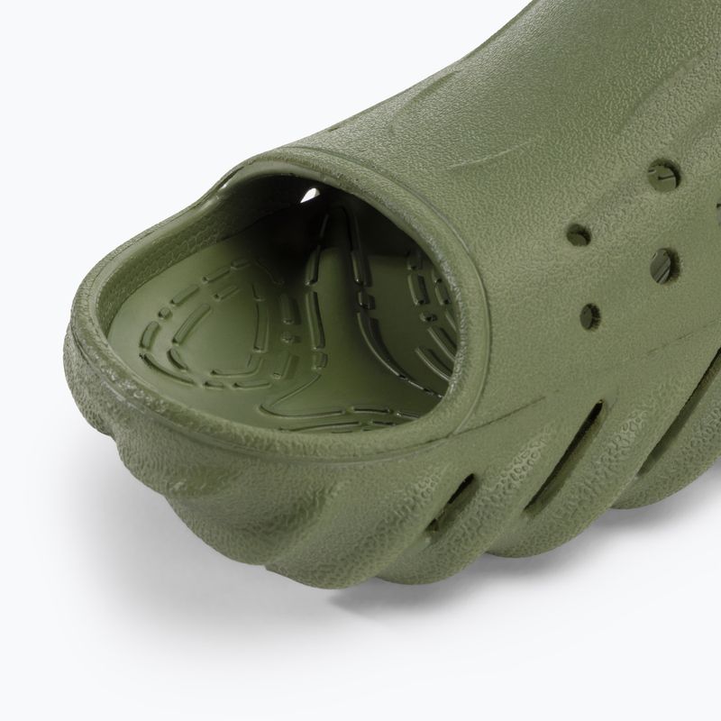 Papuci Crocs Echo Slide army green 7