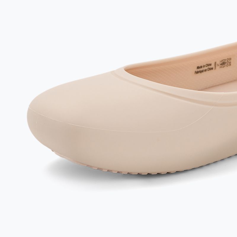 Balerini Crocs Brooklyn Flat quartz pentru femei 8