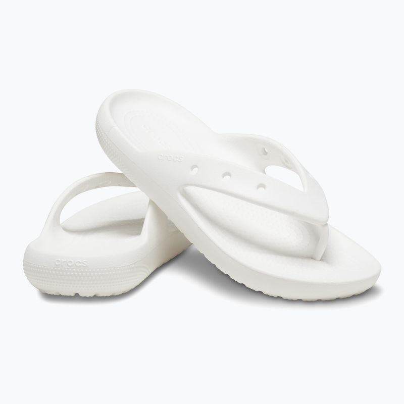 Papuci Crocs Classic Flip V2 white