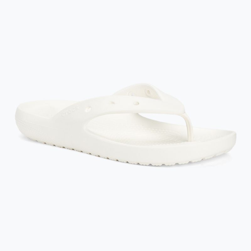 Papuci Crocs Classic Flip V2 white