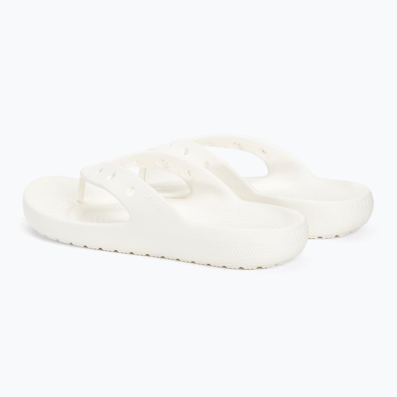 Papuci Crocs Classic Flip V2 white