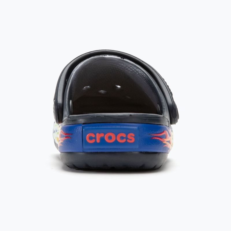 Papuci pentru copii Crocs Crocband Lights Clog Toddler deep navy 7