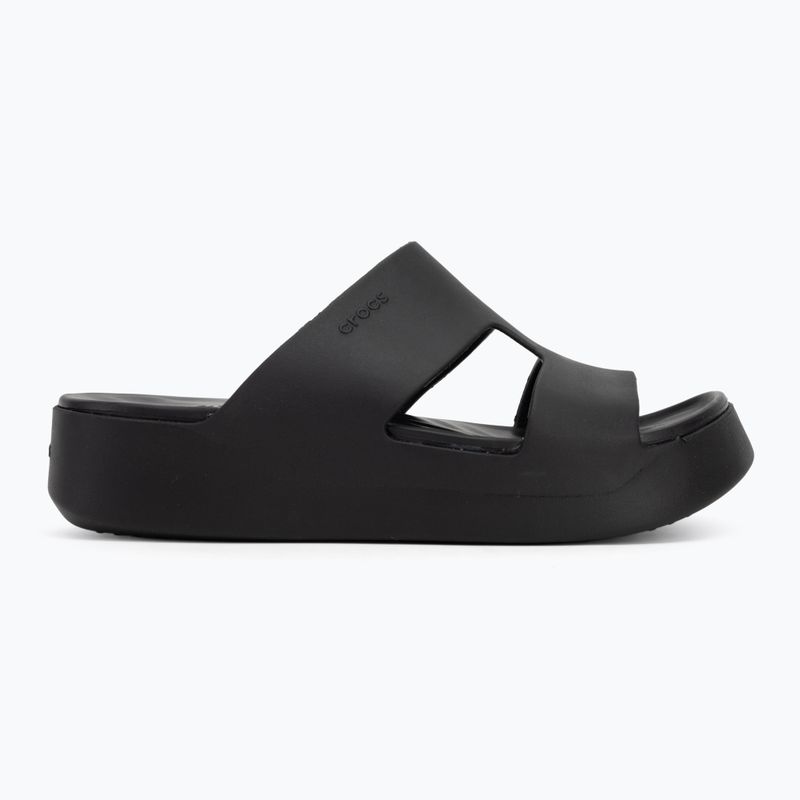 Papuci pentru femei Crocs Gateway Platform H-Strap black 2