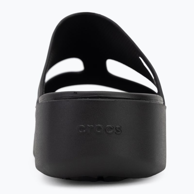 Papuci pentru femei Crocs Gateway Platform H-Strap black 6