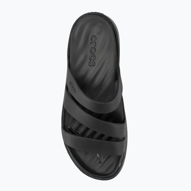 Papuci pentru femei Crocs Getaway Strappy black 5