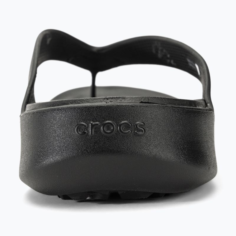 Papuci pentru femei Crocs Getaway Flip black
