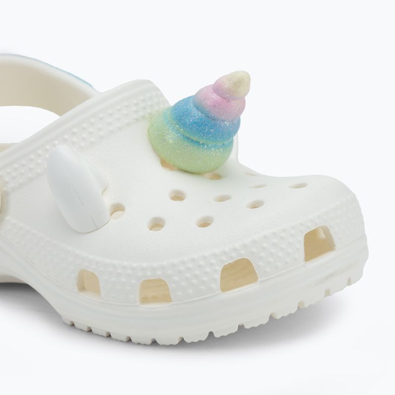 Papuci pentru copii Crocs Classic IAM Rainbow Unicorn CgT chalk 8