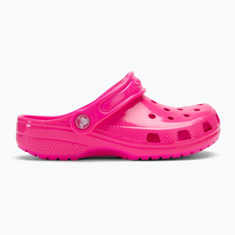 Papuci pentru copii Crocs Classic Neon Highlighter Clog pink crush 3