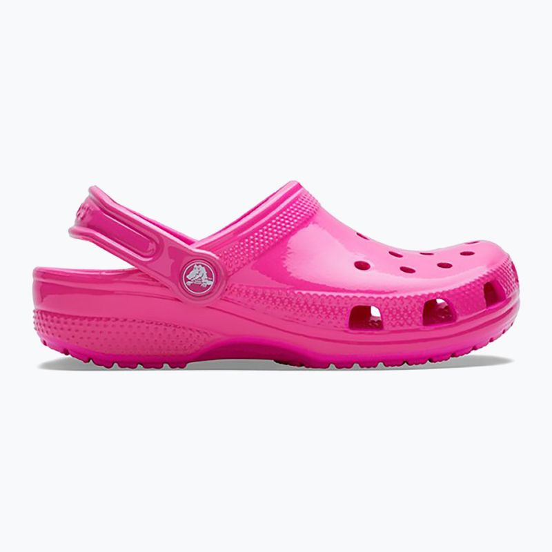 Papuci pentru copii Crocs Classic Neon Highlighter Clog pink crush 10