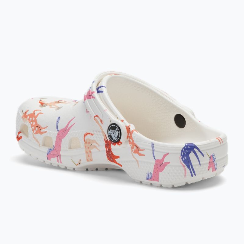 Papuci pentru copii Crocs Classic Character Print Clog Kids unicorn 4