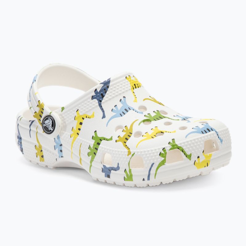 Papuci pentru copii Crocs Classic Character Print Clog Kids dinosaur 2