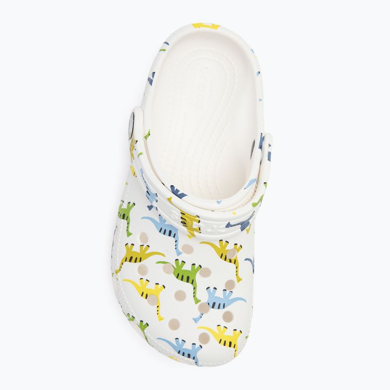 Papuci pentru copii Crocs Classic Character Print Clog Kids dinosaur 6