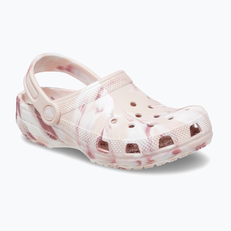 Papuci pentru copii Crocs Classic Marbled Clog Kids quartz/multi 9