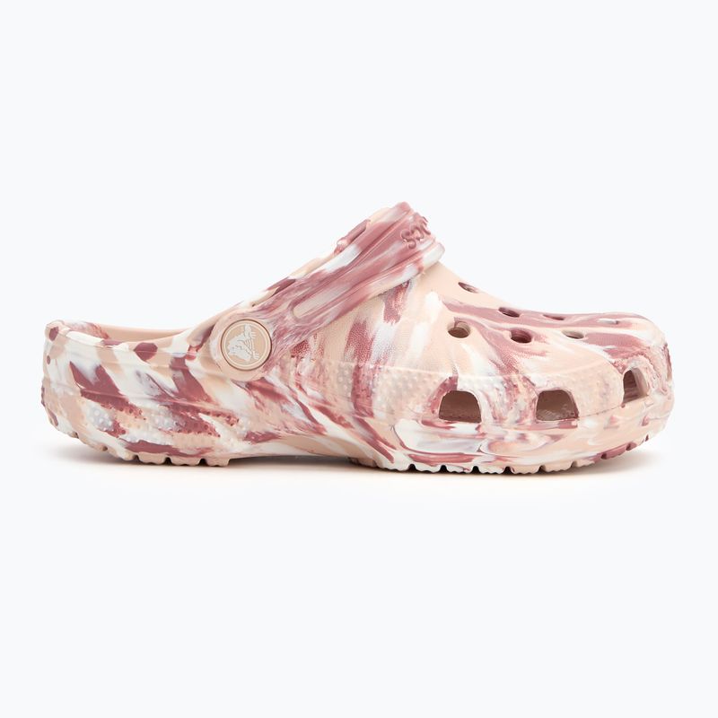 Papuci pentru copii Crocs Classic Marbled Clog Kids quartz/multi 3