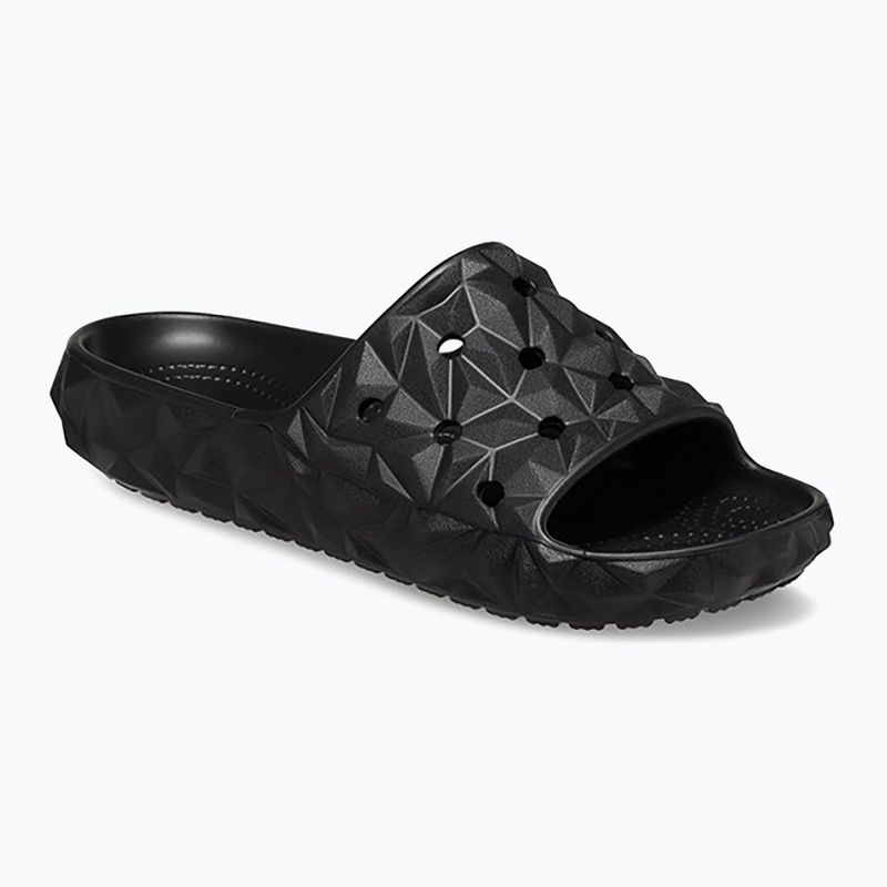 Papuci Crocs Classic Geometric Slide V2 black 8