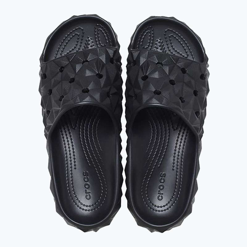 Papuci Crocs Classic Geometric Slide V2 black 12