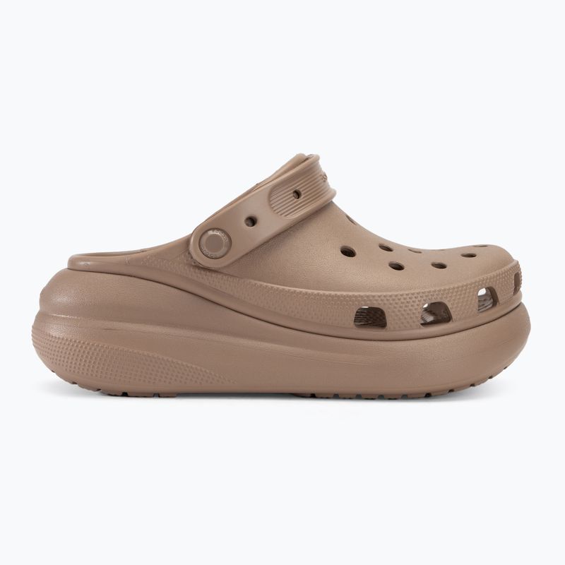 Papuci Crocs Classic Crush Clog latte 4