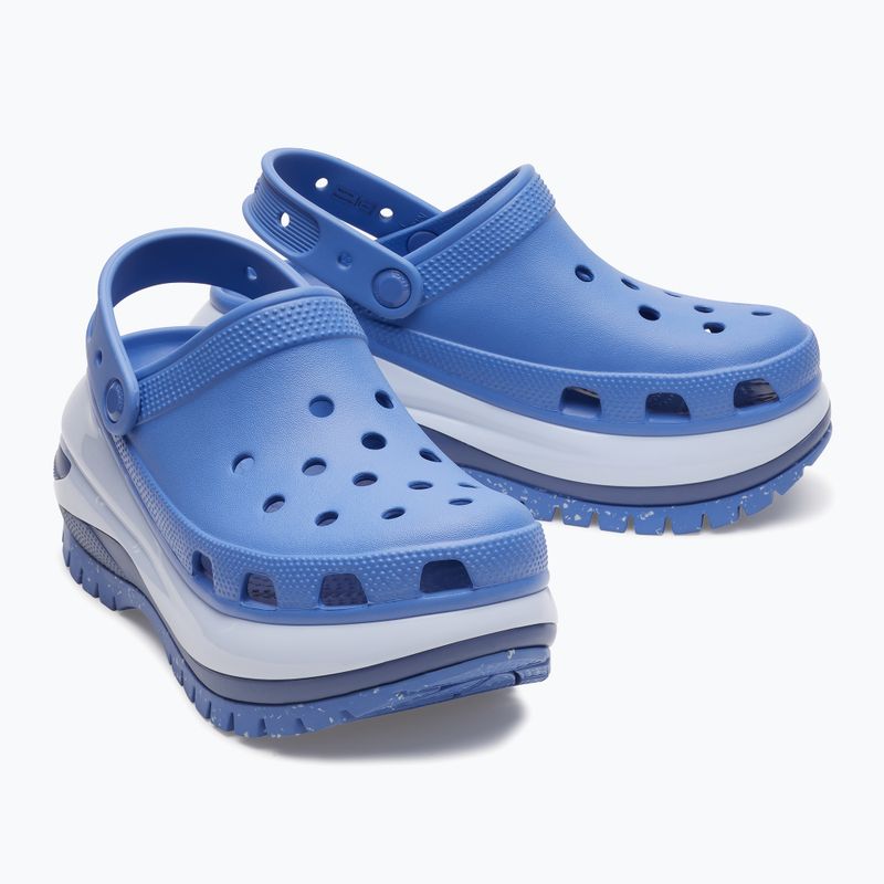 Papuci pentru femei Crocs Mega Crush Clog elemental blue 14