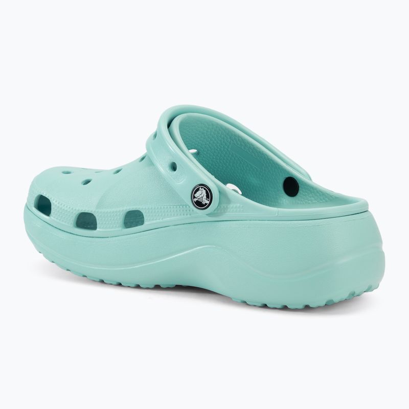 Papuci Crocs Baya Platform Clog pure water 4