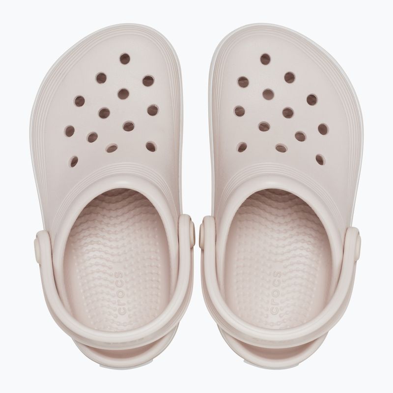 Papuci pentru copii Crocs Crocband Clean Of Court Clog 208477 quartz 12