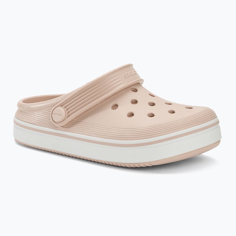 Papuci pentru copii Crocs Crocband Clean Of Court Clog 208477 quartz