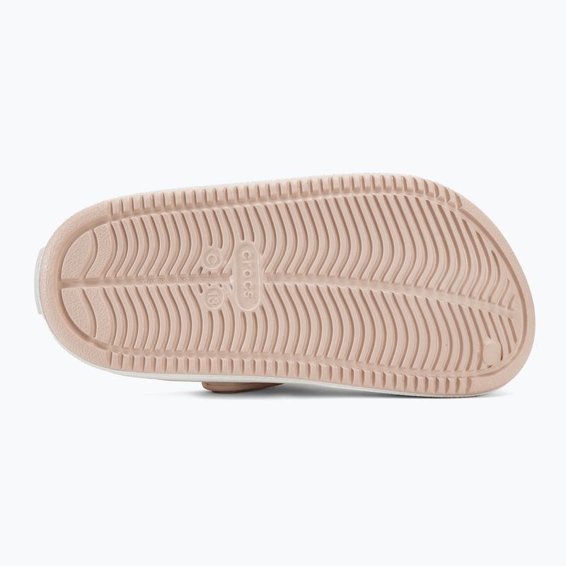 Papuci pentru copii Crocs Crocband Clean Of Court Clog 208477 quartz 5