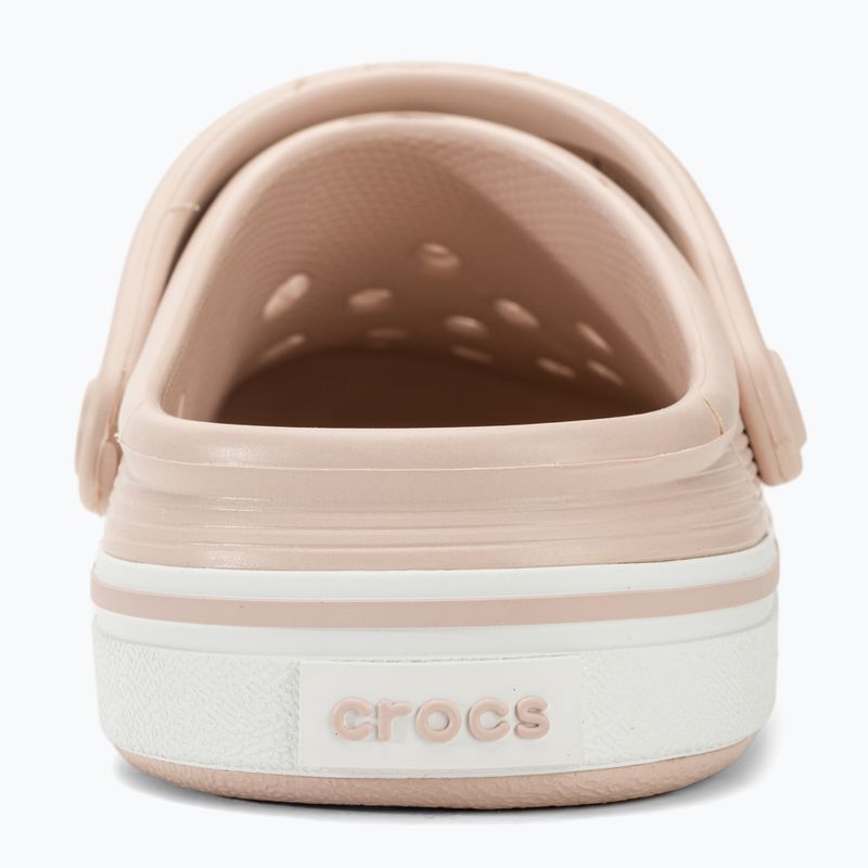 Papuci pentru copii Crocs Crocband Clean Of Court Clog 208477 quartz 7