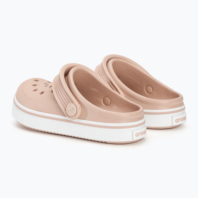 Papuci pentru copii Crocs Crocband Clean Of Court Clog quartz 4