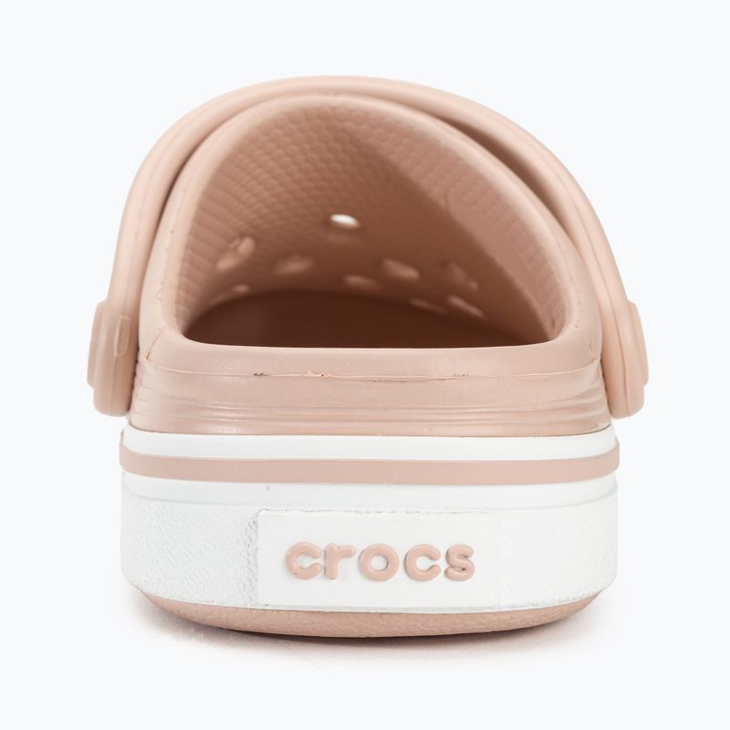 Papuci pentru copii Crocs Crocband Clean Of Court Clog quartz 8