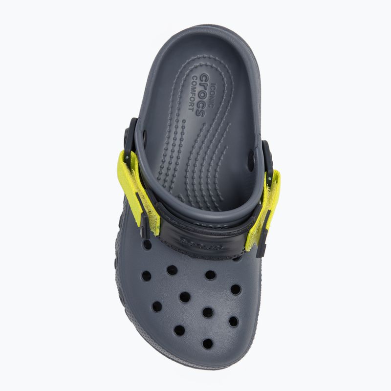 Papuci pentru copii Crocs Duet Max II Clog Kids storm 6