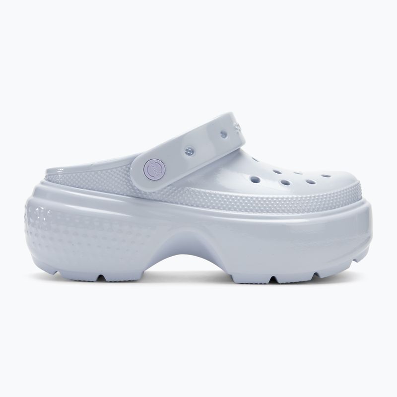 Papuci pentru femei Crocs Stomp High Shine Clog dreamscape 3