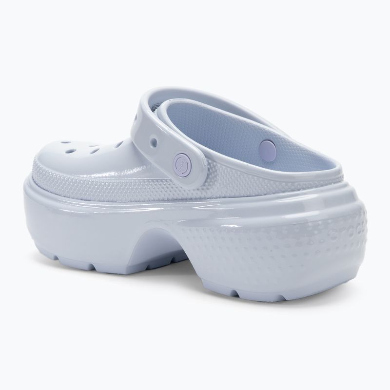 Papuci pentru femei Crocs Stomp High Shine Clog dreamscape 4