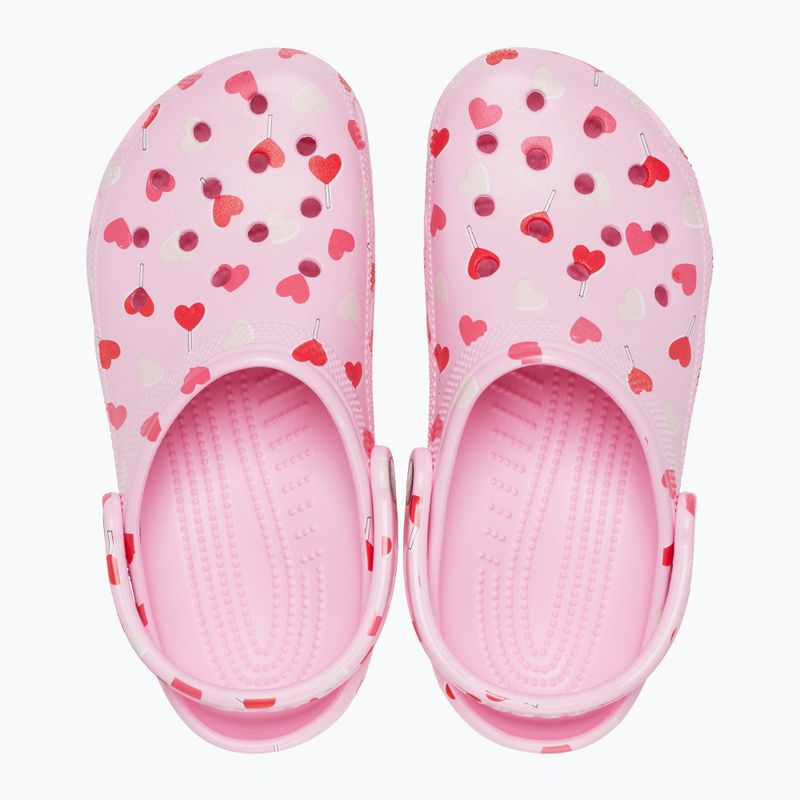 Șlapi Crocs Classic Valentines Day Clog flamingo 5