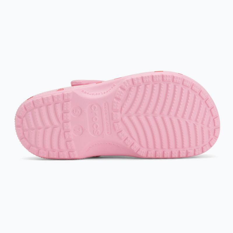 Șlapi Crocs Classic Valentines Day Clog flamingo 5