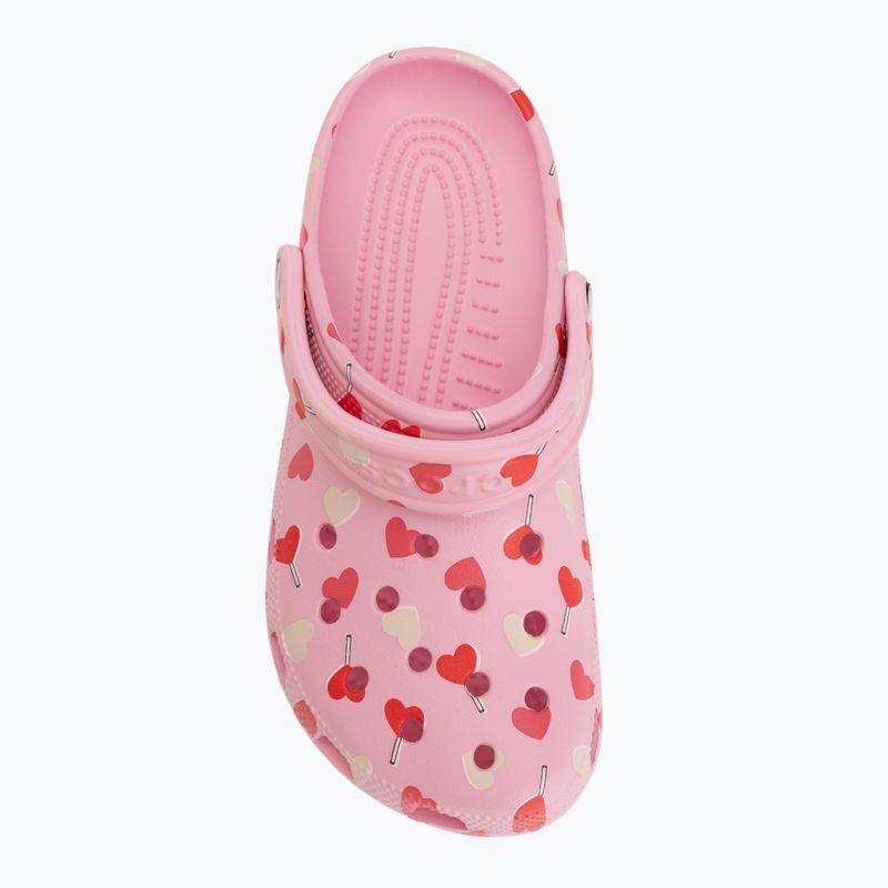 Șlapi Crocs Classic Valentines Day Clog flamingo 6
