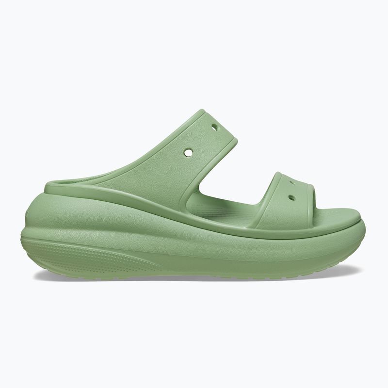 Papuci pentru femei Crocs Classic Crush Sandal fair green 9