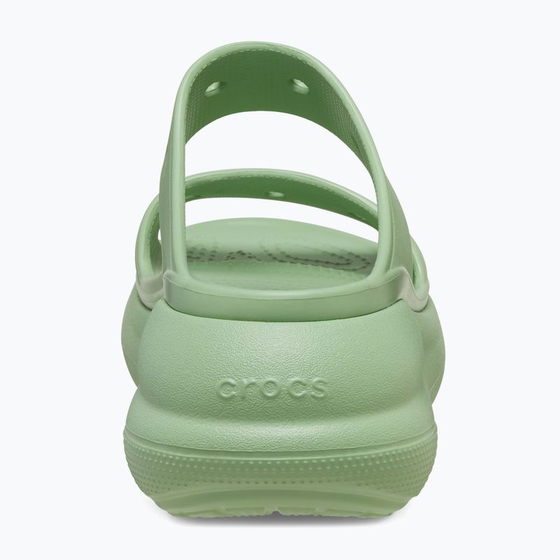 Papuci pentru femei Crocs Classic Crush Sandal fair green 10