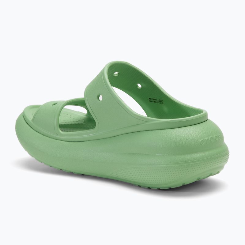 Papuci pentru femei Crocs Classic Crush Sandal fair green 3