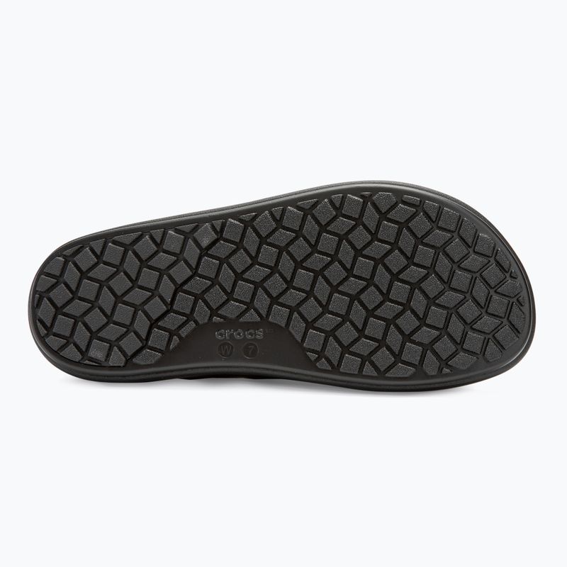 Sandale pentru femei Crocs Brooklyn Luxe Cross Strap black 4
