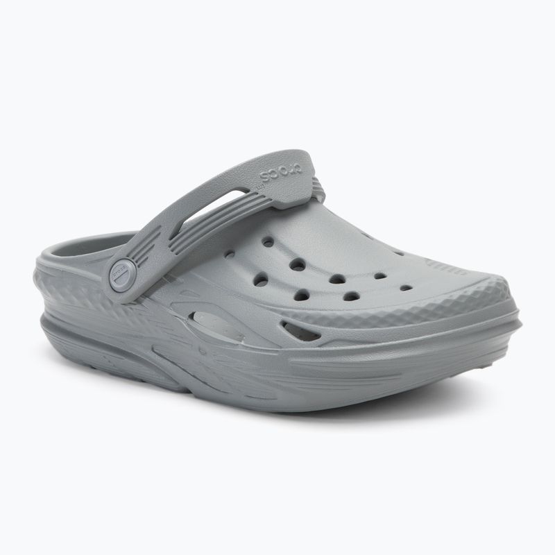 Papuci pentru copii Crocs Off Grid Clog Kids light grey