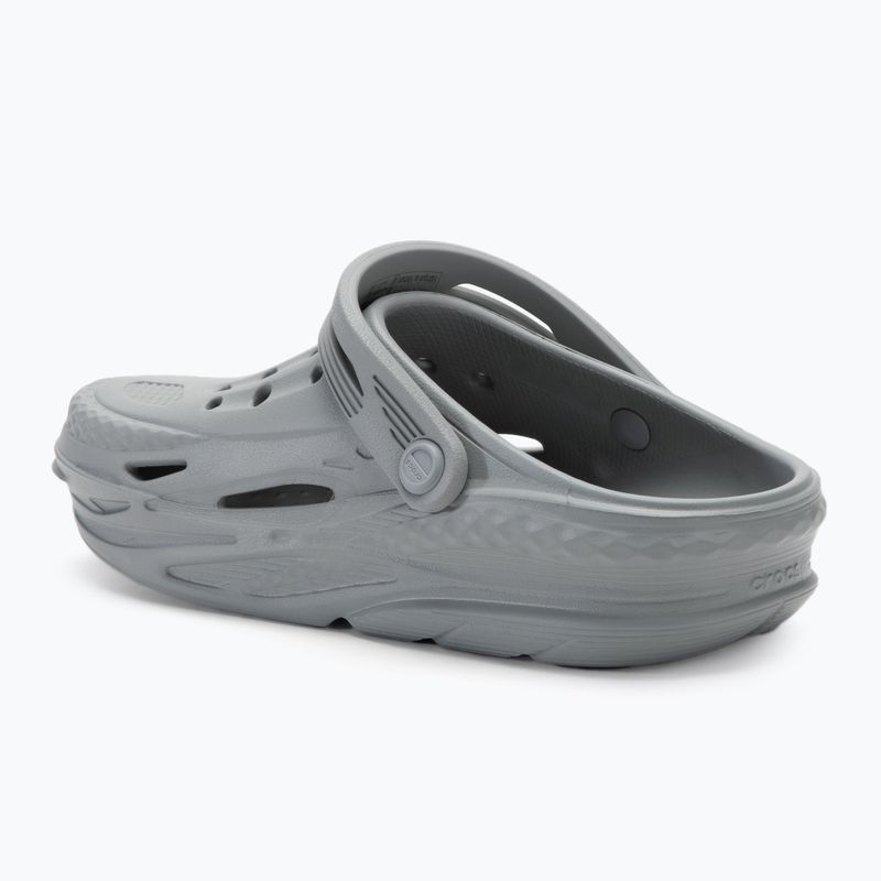 Papuci pentru copii Crocs Off Grid Clog Kids light grey 4