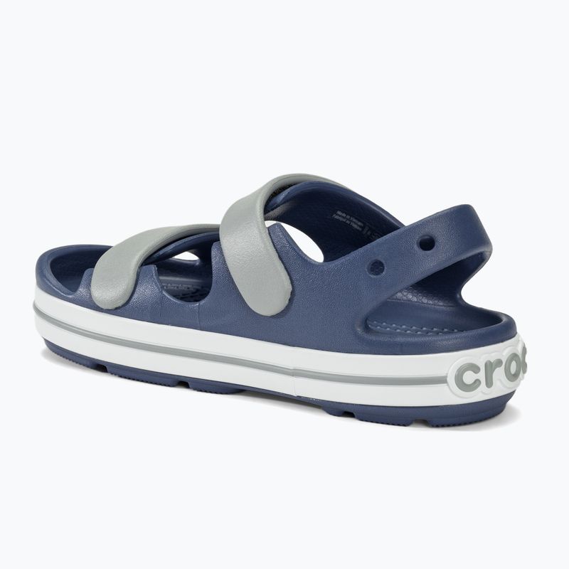 Sandale pentru copii Crocs Crocband Cruiser Kids 209423 bijou blue/light grey 3