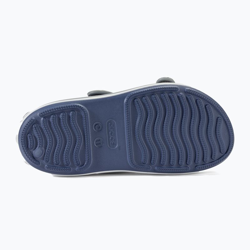 Sandale pentru copii Crocs Crocband Cruiser Kids 209423 bijou blue/light grey 4