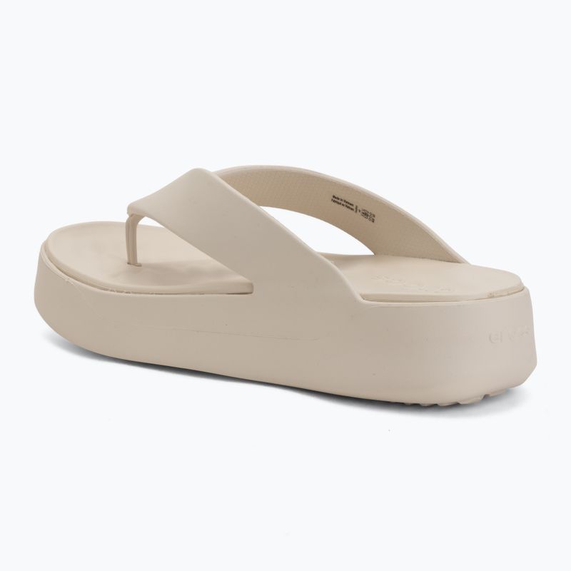 Șlapi pentru femei Crocs Gateway Platform stucco 3