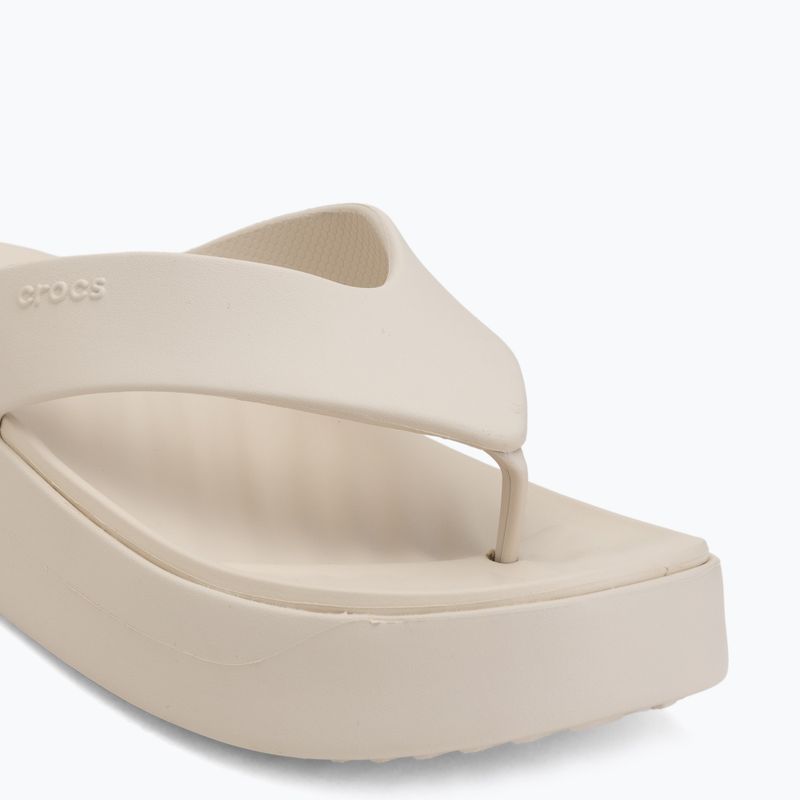 Șlapi pentru femei Crocs Gateway Platform stucco 7