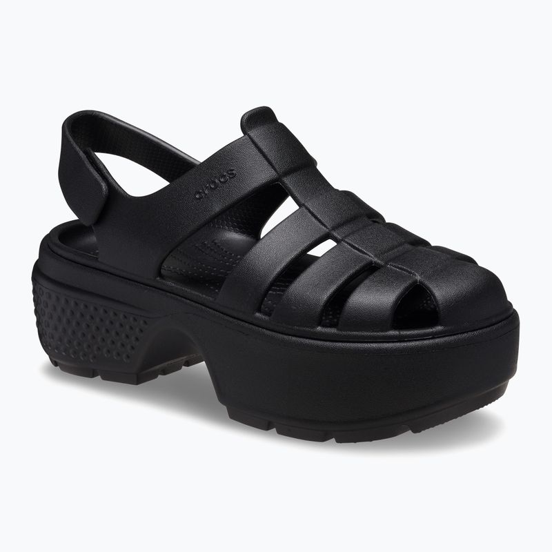 Sandale pentru femei Crocs Stomp Fisherman Sandal black