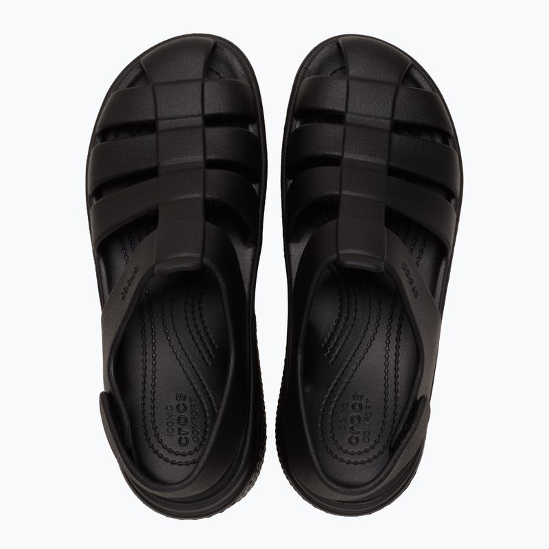 Sandale pentru femei Crocs Stomp Fisherman Sandal black 2